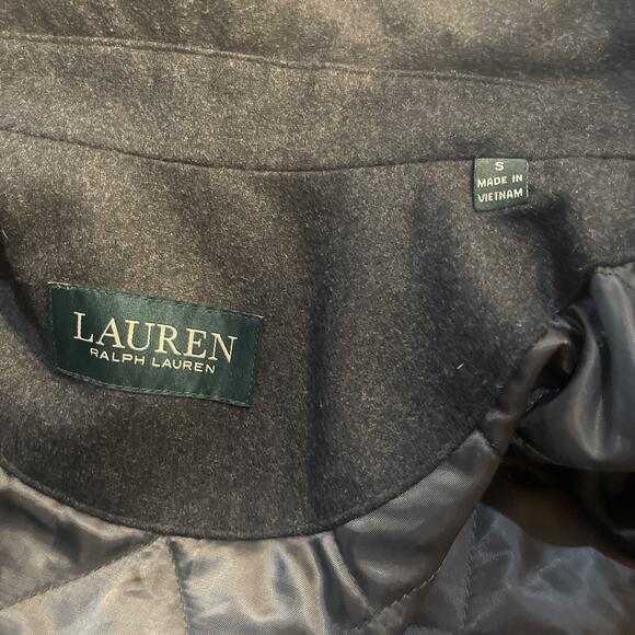 Lauren Ralph Lauren Removable Quilted Lining Wool Trim Replacement Size S - Picture 6 of 6